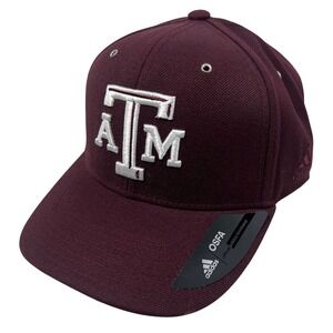 Adidas Texas A&M Aggies‎ Maroon NCAA Baseball Cap Hat OSFA Strapback